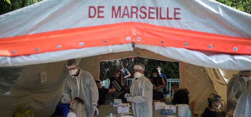 FRANCE SAYS NUMBER OF CONFIRMED CORONAVIRUS CASES UP BY 8,051 OVER 24 HOURS