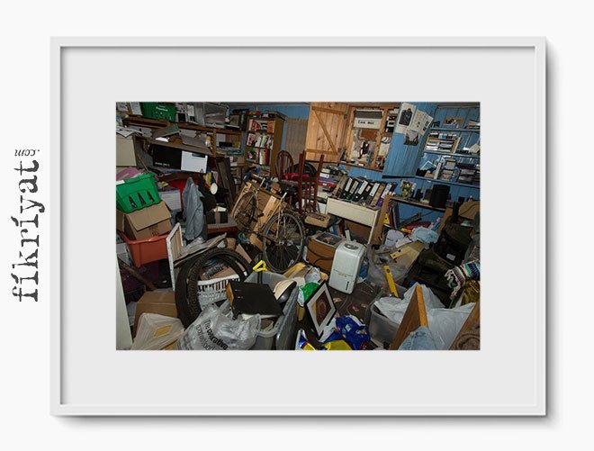 Dağınık ya da düzensiz eşya