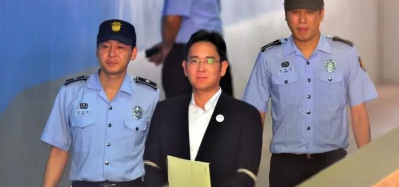 SAMSUNG HEIR SENTENCED TO 5 YEARS IN PRISON