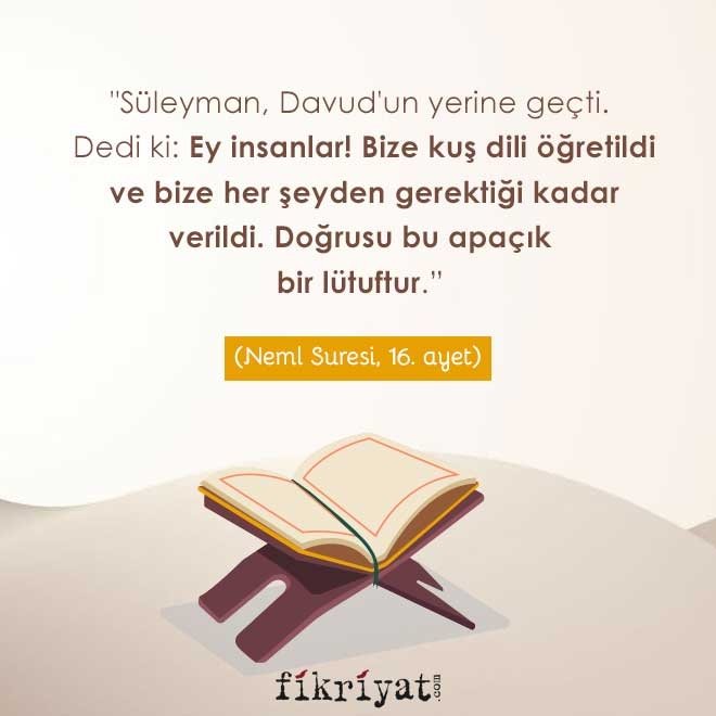 HZ. SÜLEYMAN’IN MUCİZELERİ