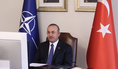 FM Çavuşoğlu attends NATO meeting ahead of leaders' summit