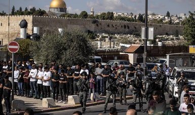 Israel police intervene with Palestinians after Friday prayers