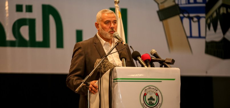 HANIYEH CALLS FOR ALLIANCE TO SAVE PALESTINIAN CAUSE