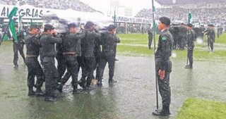 Kolombiya’da en duygusal veda