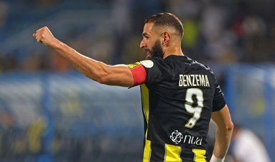 French striker Benzema shows his support for Gaza