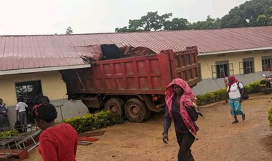 4 students killed, 18 injured as truck rams into classroom in Uganda