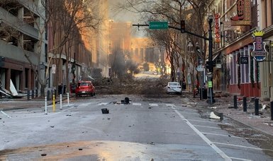 US police: 'Intentional' explosion injures 3 in Nashville