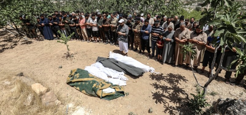 ASSAD REGIME SHELLING KILLS 8 SYRIAN CIVILIANS INCLUDING 6 CHILDREN IN IDLIB REGION