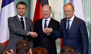 Scholz and Macron discuss Ukraine strategy, Tusk to join later