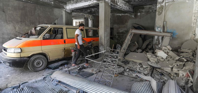 SYRIAN REGIME KILLS 9 IN STRIKES ON HOSPITAL, SCHOOL IN IDLIB