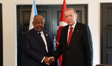 Turkish President Erdoğan discusses relations with his Djiboutian counterpart