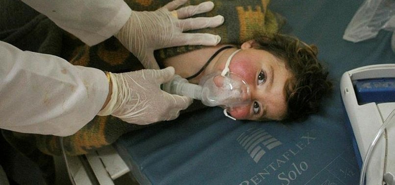 UK, FRANCE, GERMANY, US CONDEMN USE OF CHEMICAL WEAPONS