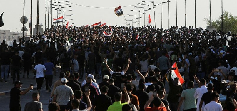 PROTESTERS IN BAGHDAD STORM GREEN ZONE TO REJECT NEW PM NOMINATION
