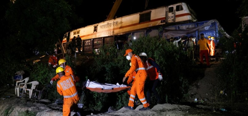 DEATH TOLL RISES TO 288 AFTER HORRIFIC EAST INDIA TRAIN CRASH