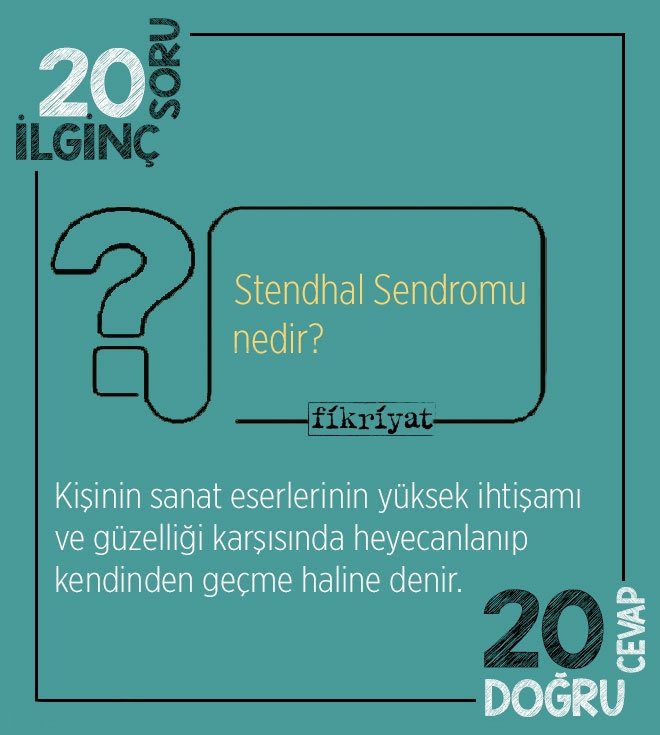 Stendhal Sendromu nedir?