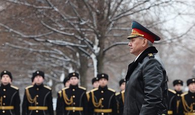 Russian defence minister visits forces in Ukraine on offensive anniversary: army