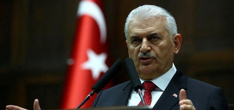 TURKISH PM YILDIRIM ASKS MUSLIMS TO UNITE OVER PALESTINIAN CAUSE