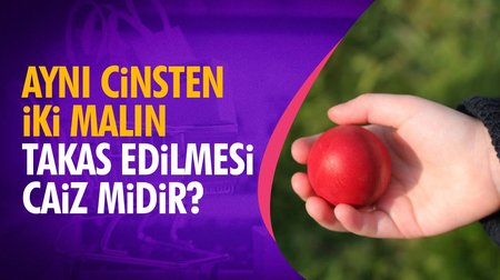 Aynı cinsten malın takas edilmesi caiz midir?