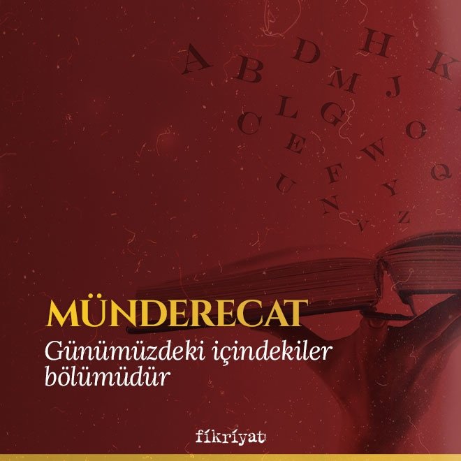Münderecat ne demek?