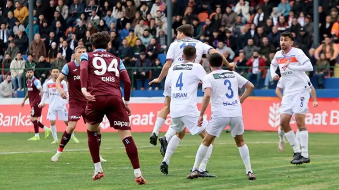 TRABZONSPOR, İSKENDERUN’DA TAKILDI