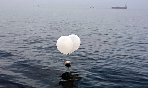 NKorea sends hundreds of trash-filled balloons in new blitz