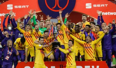 Barcelona win 2021 Copa del Rey