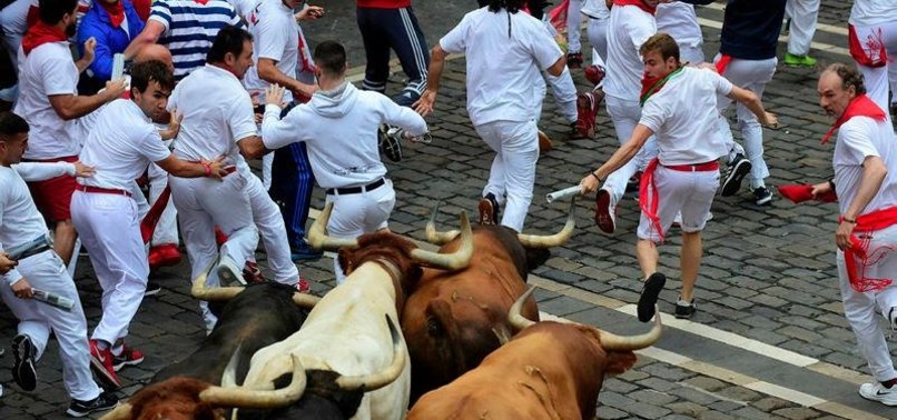 SPAINS BULL RUNNING FESTIVAL CLAIMS MORE INJURIES