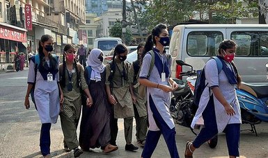 Senior schools reopen in India's Karnataka amid hijab row