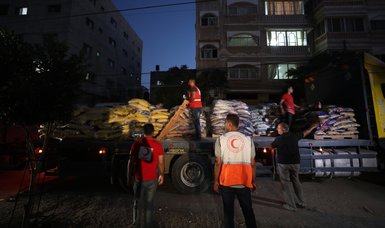 Turkish Red Crescent sends humanitarian aid to Gaza