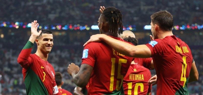 PORTUGAL HAMMER SWITZERLAND 6-1 TO REACH WORLD CUP QUARTERS