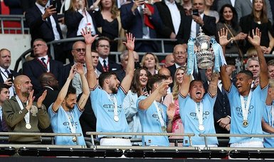 Man City edge closer to treble after FA Cup final win over Man Utd
