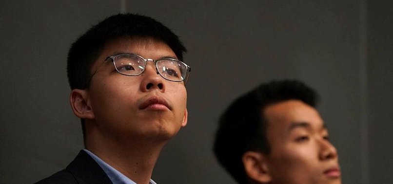 HK ACTIVIST WONG SEEKS TRUMP, US CONGRESS SUPPORT