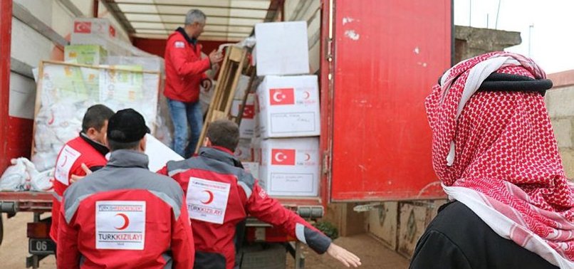 TURKISH RED CRESCENT DELIVERS AID IN GAZA HOSPITALS