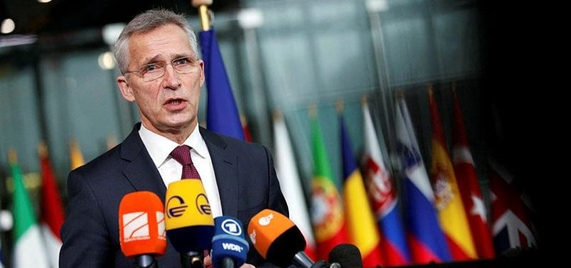 NATO CHIEF: RUSSIA CONTINUING MILITARY BUILD-UP NEAR UKRAINE