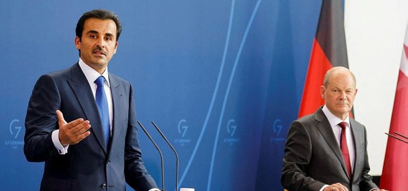 QATAR EMIR OPTIMISTIC ON IRAN DEAL, CONFIRMS DEAL ON GAS SUPPLY TO GERMANY