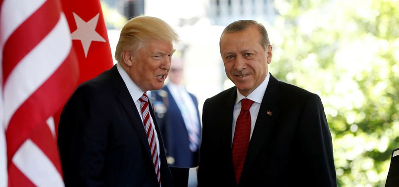 US PRESIDENT TRUMP SPEAKS WITH HIS TURKISH COUNTERPART ERDOĞAN ON PEACE EFFORTS
