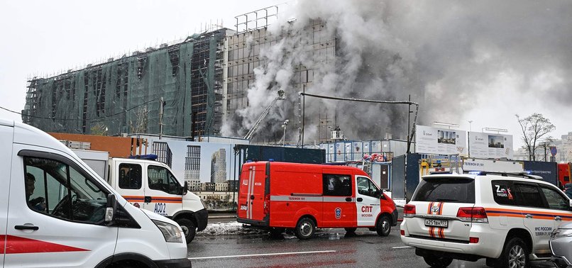 7 KILLED, 12 INJURED IN FIRE IN MOSCOW