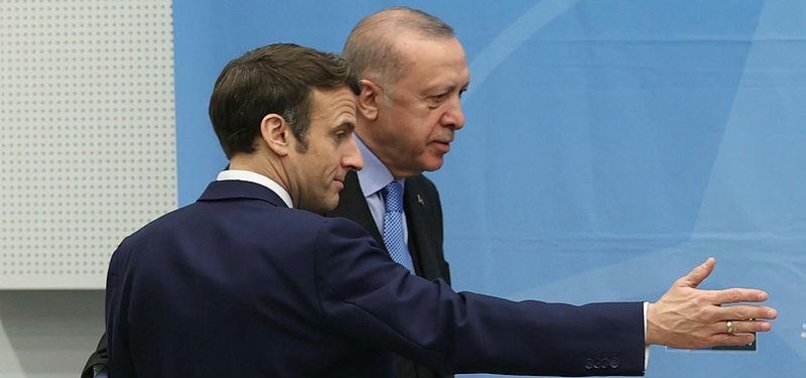 MACRON TO WORK WITH ERDOĞAN TO FIND PEACE BETWEEN RUSSIA AND UKRAINE TO END CONFLICT