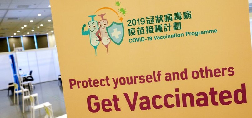 HONG KONG LOWERS AGE FOR SINOVAC VACCINE SHOT TO SIX MONTHS