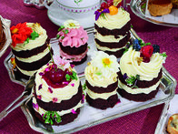 Mini Kremalı Kekler