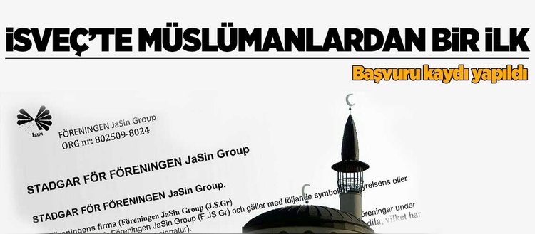 İsveç’te Müslümanların kurduğu ilk partinin seçim kaydı yapıldı