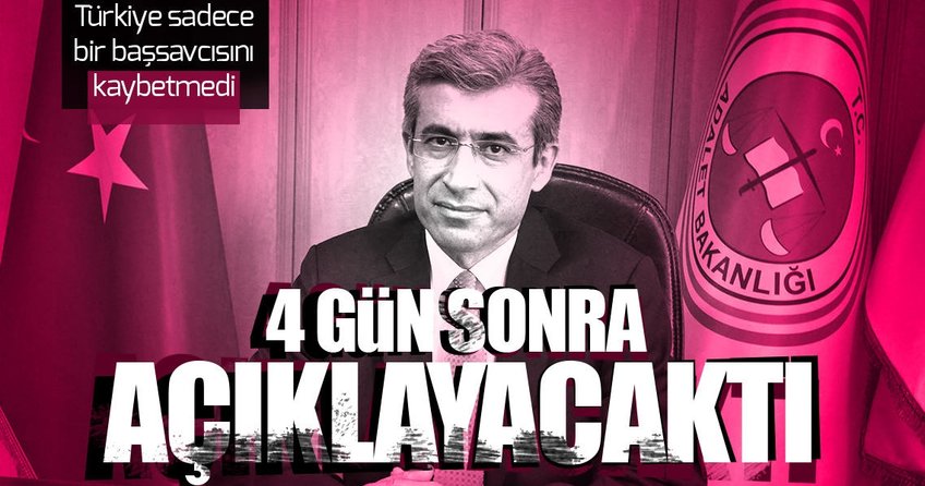 Başsavcı Alper o kazayı geçirmeseydi...
