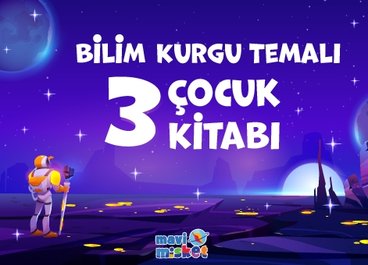 BİLİM KURGU TEMALI 3 ÇOCUK KİTABI