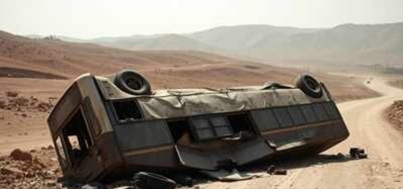 BUS CRASH KILLS 25 IN AFGHANISTAN