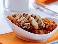 Tavuklu Buğday Salatası