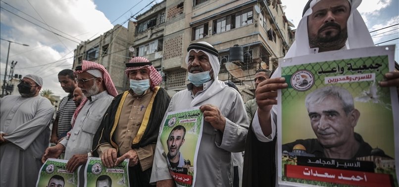 PALESTINIANS STAGE HUNGER STRIKE TO PROTEST ISRAEL’S DETENTION POLICY