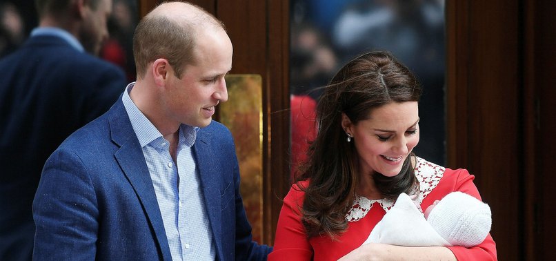 BRITAINS NEW BABY PRINCE NAMED LOUIS ARTHUR CHARLES