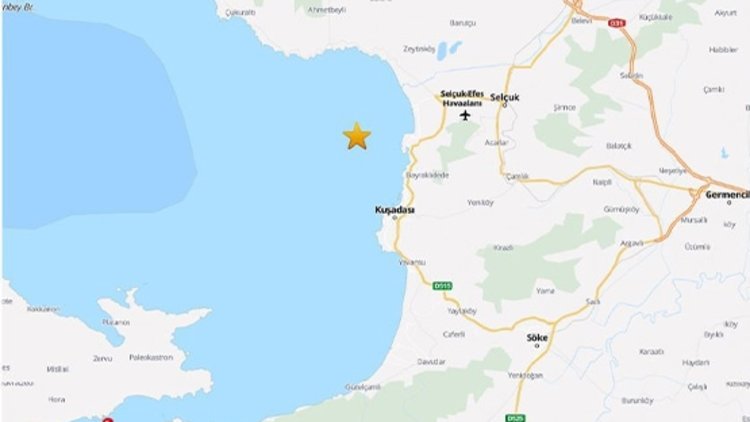 Kuşadası’nda korkutan deprem