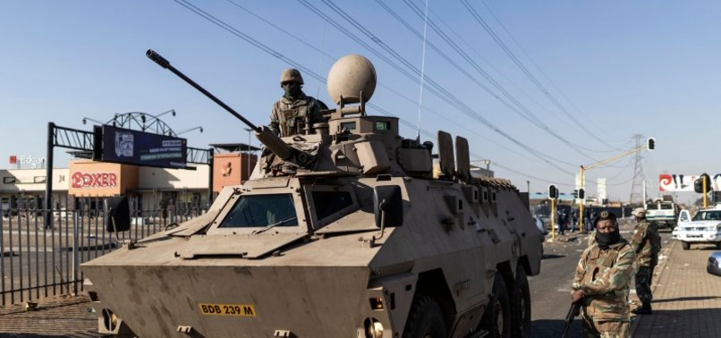 SOUTH AFRICA PLANS TO DEPLOY 25,000 TROOPS AFTER DAYS OF VIOLENCE