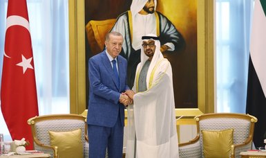 Turkish, Emirati presidents meet in Abu Dhabi for talks